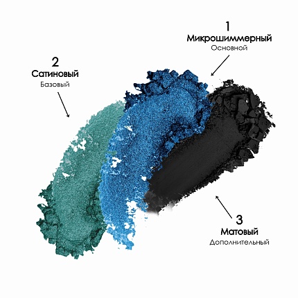 Тени для глаз Soffio Masters 27 Танго на Море · Tango on sea