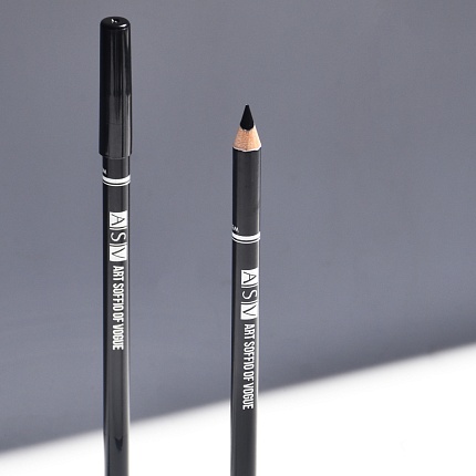 Карандаш для глаз ART SOFFIO OF VOGUE S-18 Black/Черный