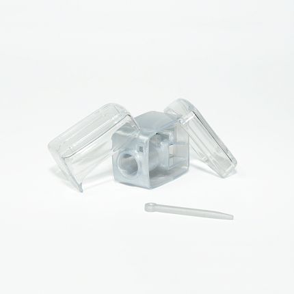 Точилка Art Soffio H-98-1T одиночная (с двойной крышкой)