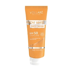 Солнцезащитный увлажняющий крем для лица Vollare Provi White SPF 50, 50 мл