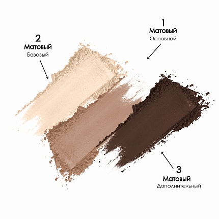 Тени для глаз Soffio Masters 15 Модный Коричневый · Fashion Brown